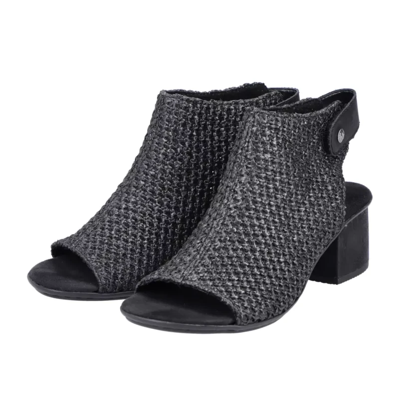 SANDAŁY RIEKER 64670/00 SCHWARZ - obrazek 3