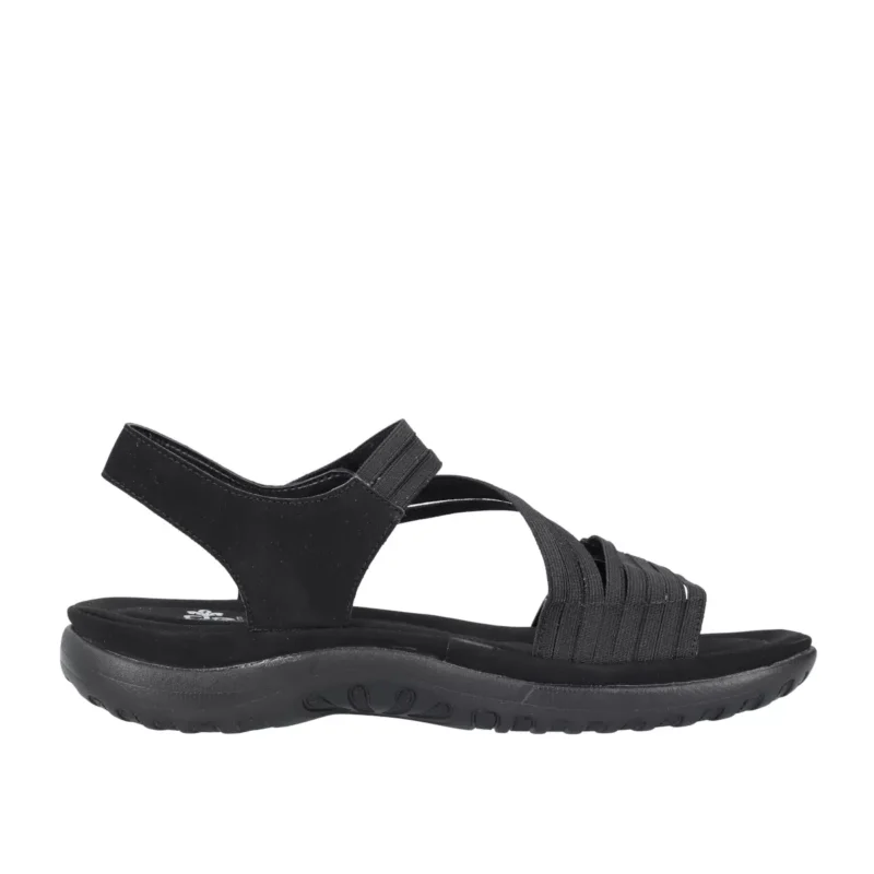 SANDAŁY RIEKER 64870/02 SCHWARZ - obrazek 9