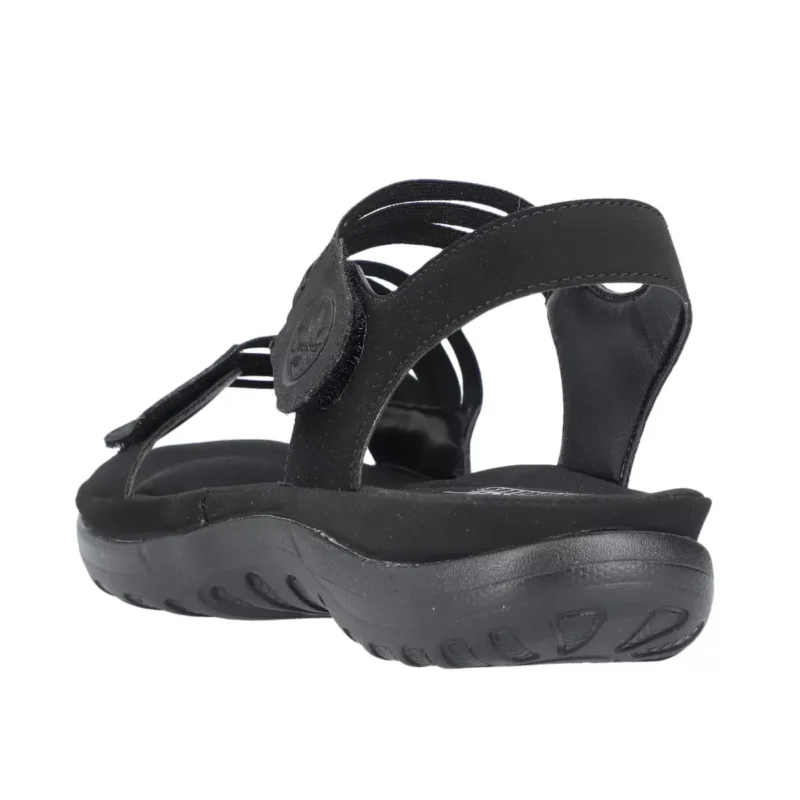 SANDAŁY RIEKER 64870/02 SCHWARZ - obrazek 8