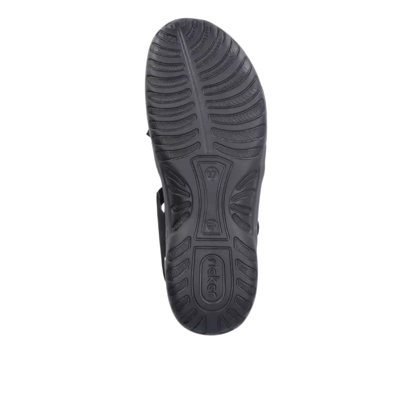 SANDAŁY RIEKER 64870/02 SCHWARZ - obrazek 4
