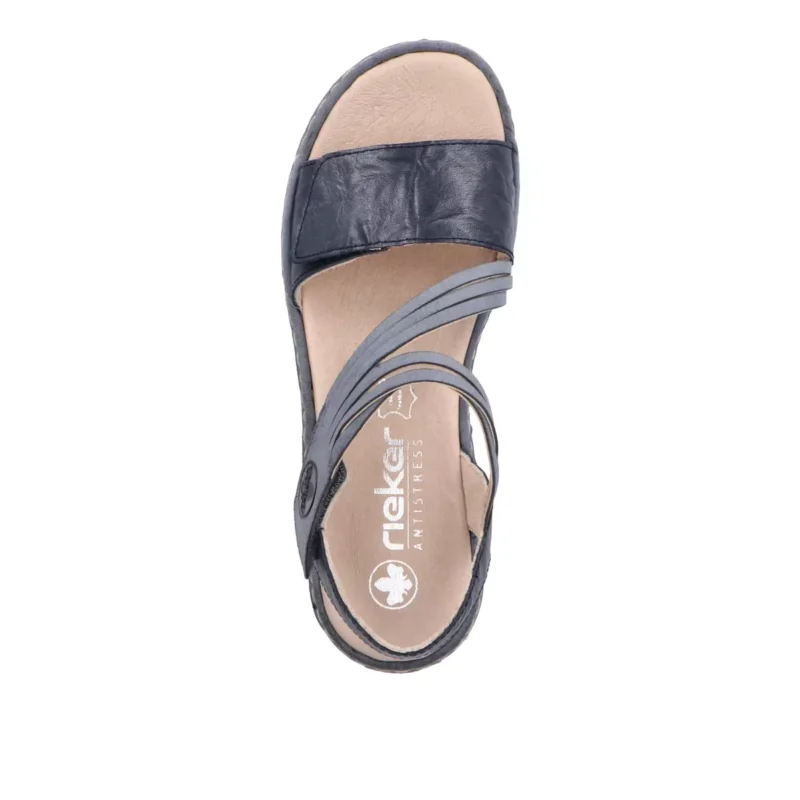 SANDAŁY RIEKER 65964/12 BLAU - obrazek 7