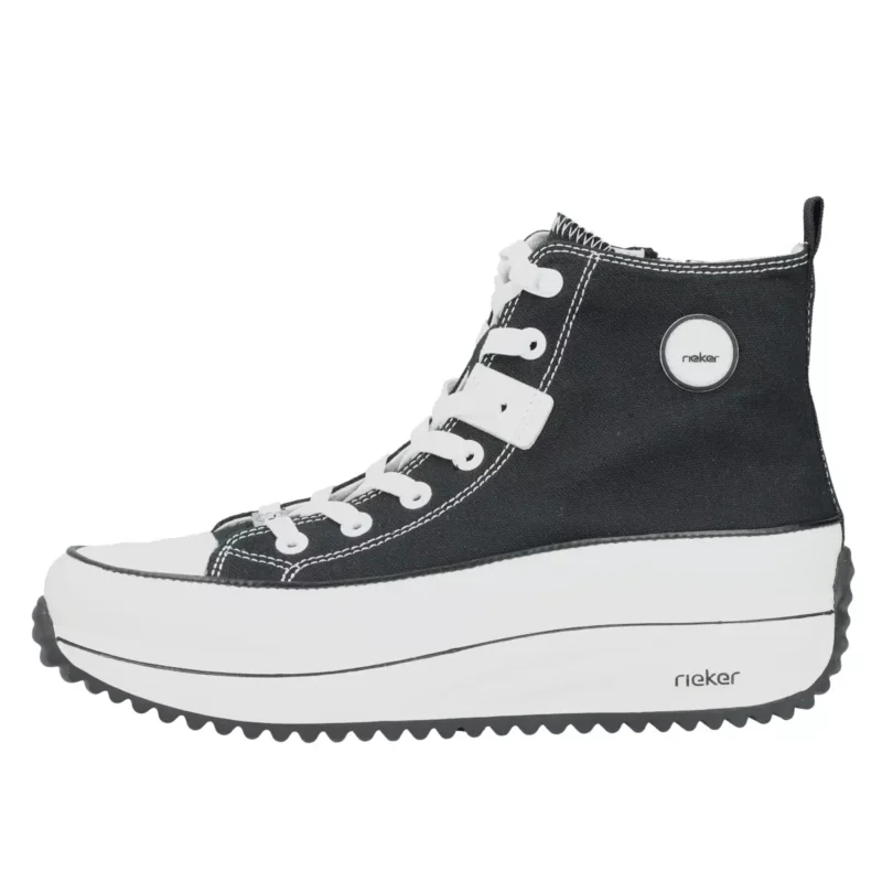 PÓŁBUTY RIEKER 90010/00 BLACK - obrazek 6