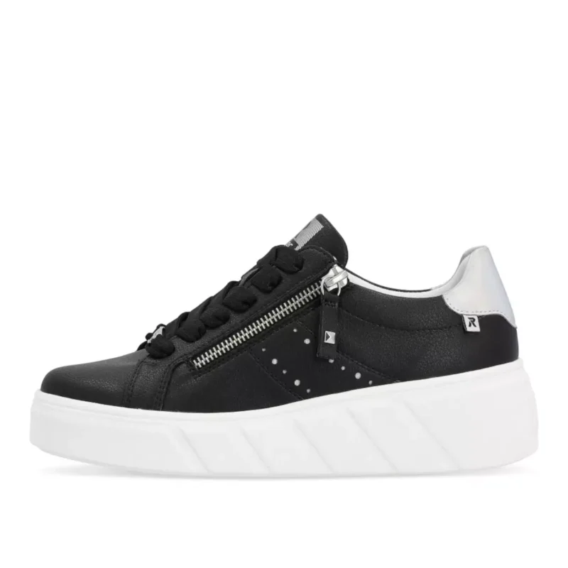 PÓŁBUTY RIEKER W0505/00 SCHWARZ - obrazek 9