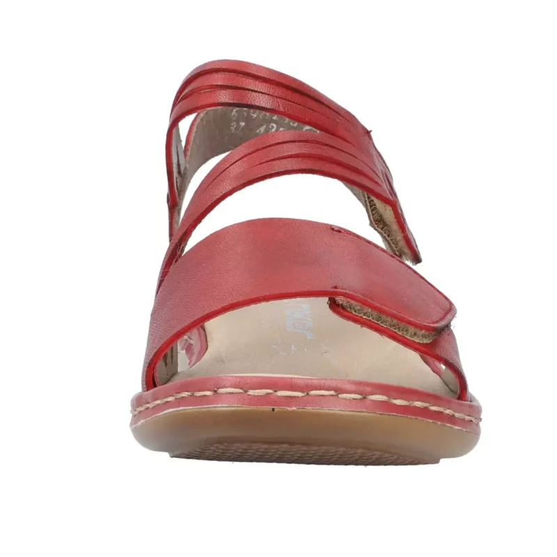 SANDAŁY RIEKER 65964/35 ROT - obrazek 5