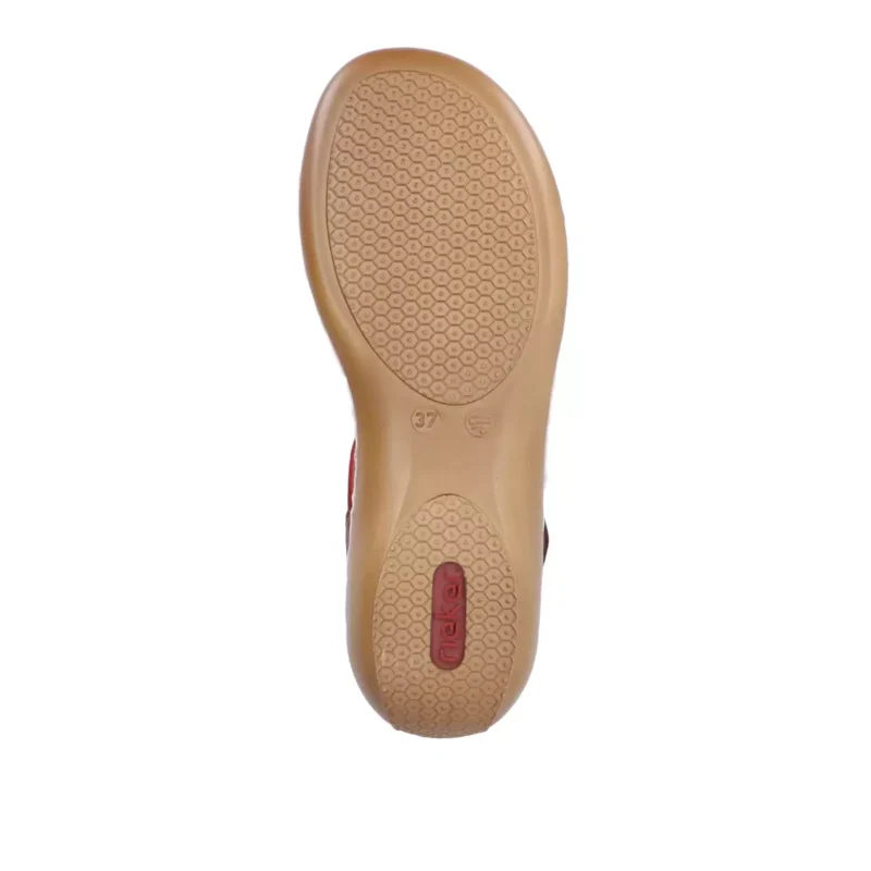 SANDAŁY RIEKER 65964/35 ROT - obrazek 4