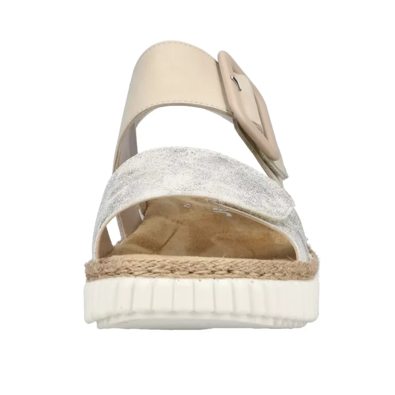 SANDAŁY RIEKER 69260/60 BEIGE - obrazek 5