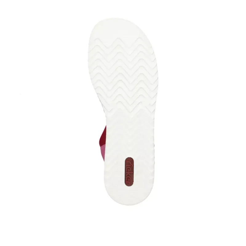 SANDAŁY RIEKER V0649/31 MAGENTA - obrazek 4