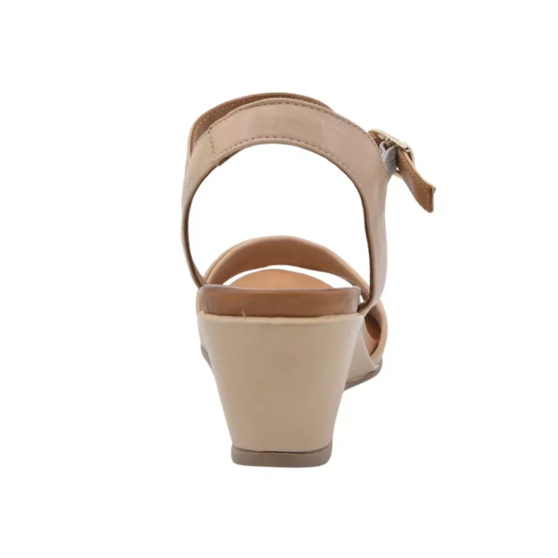 SANDAŁY LA STRADA 101.0162 BEIGE - obrazek 2