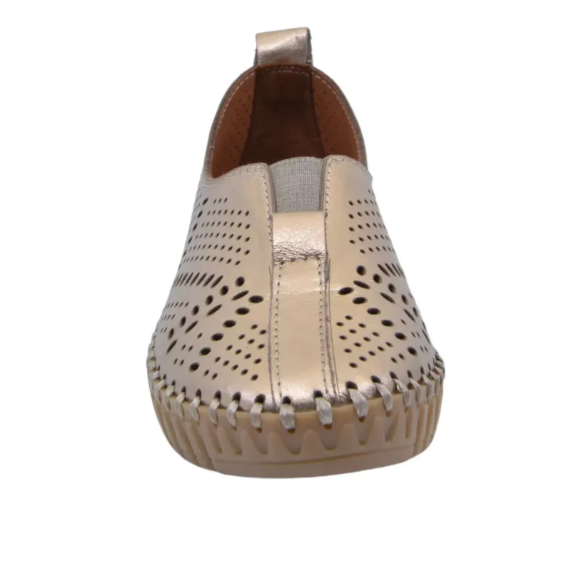MOKASYNY LA STRADA 398.332.28 METALIC HAT - obrazek 3