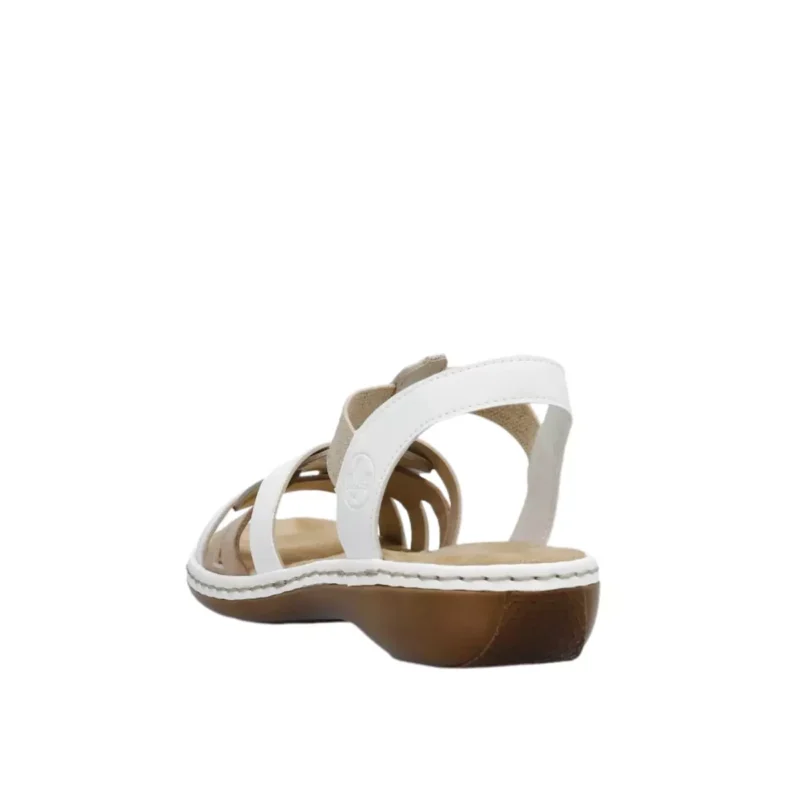 SANDAŁY RIEKER 65918/81 WEISS - obrazek 5