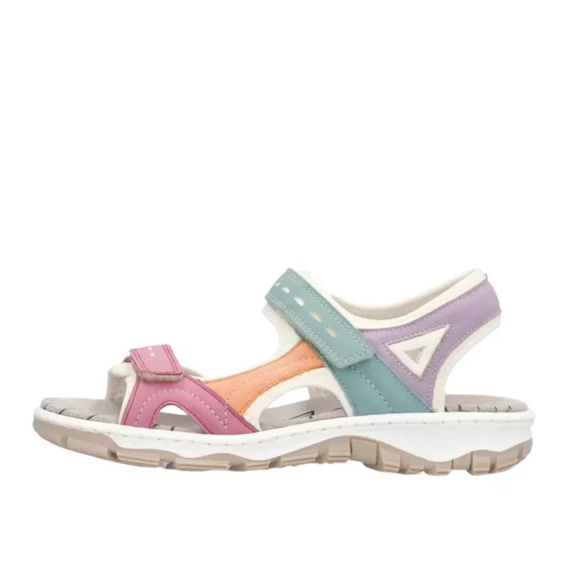 SANDAŁY RIEKER 68866/92 MULTI - obrazek 8