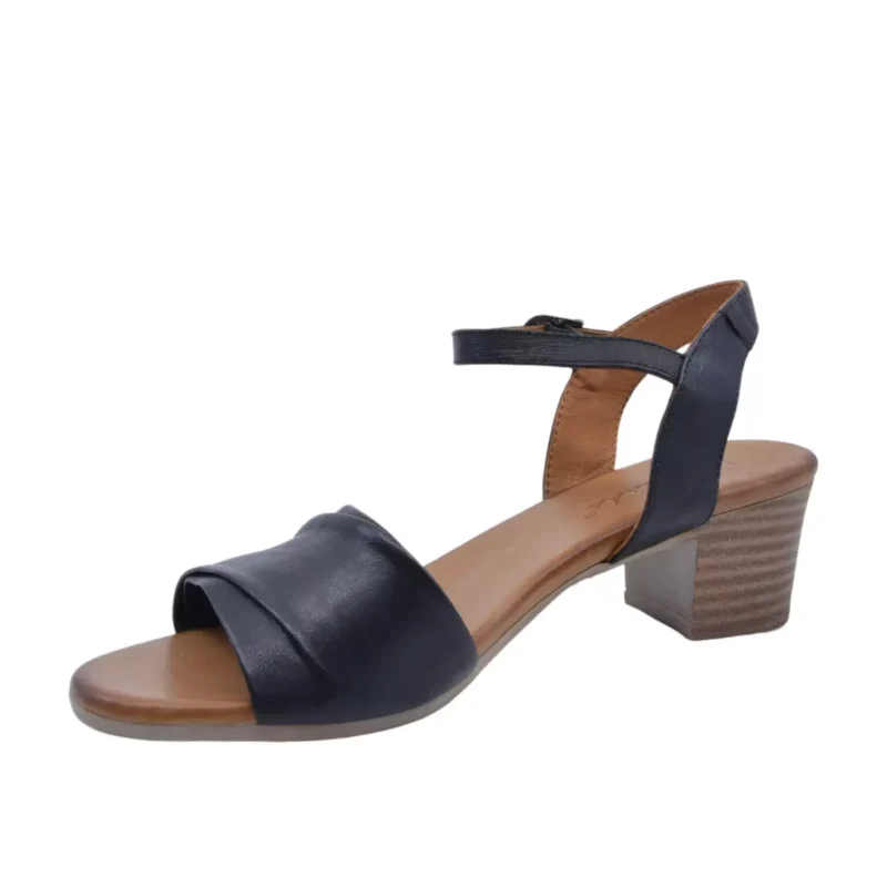SANDAŁY LA STRADA 52.0162 BLACK - obrazek 4