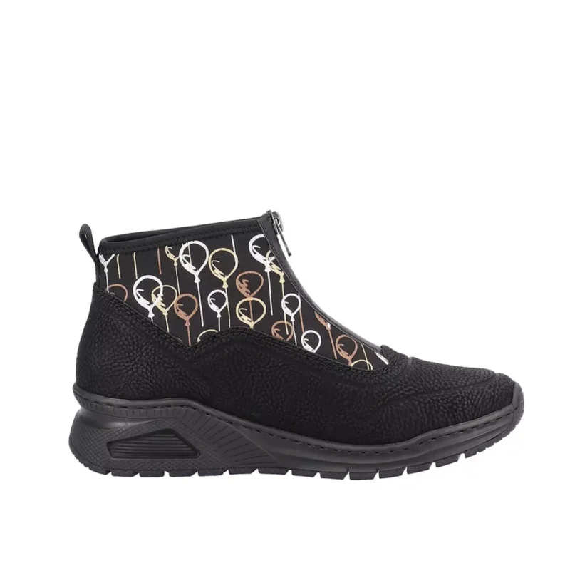 BOTKI RIEKER M4953/00 SCHWARZ - obrazek 8
