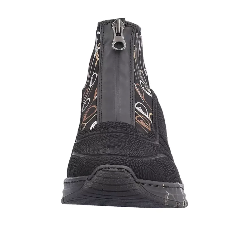 BOTKI RIEKER M4953/00 SCHWARZ - obrazek 4
