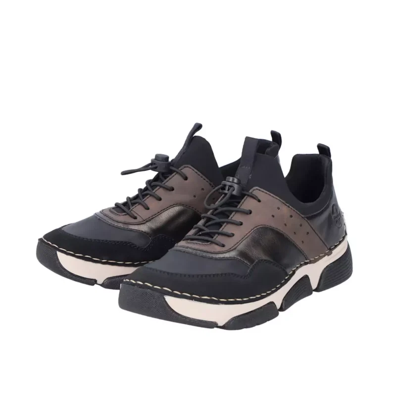 PÓŁBUTY RIEKER 45961/00 SCHWARZ - obrazek 2