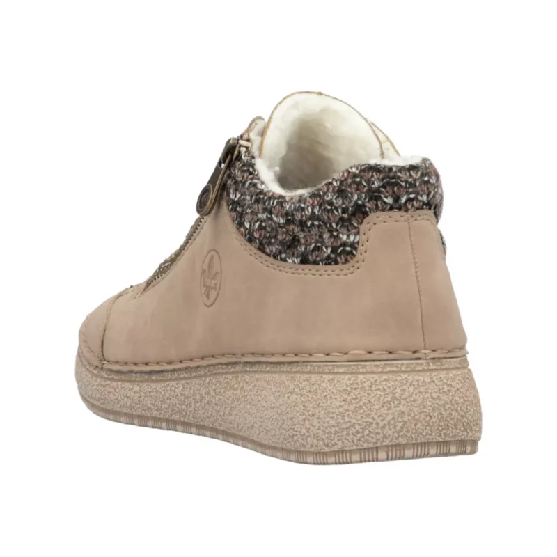 PÓŁBUTY RIEKER 50903/20 BEIGE - obrazek 8