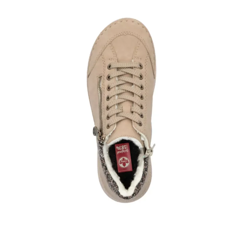 PÓŁBUTY RIEKER 50903/20 BEIGE - obrazek 7