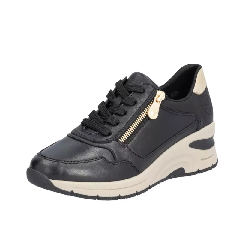PÓŁBUTY RIEKER N9301/00 SCHWARZ - obrazek 9