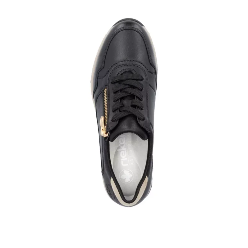 PÓŁBUTY RIEKER N9301/00 SCHWARZ - obrazek 6