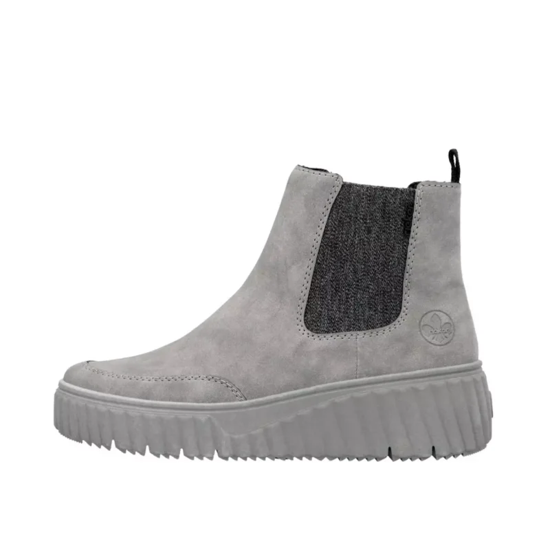 BOTKI RIEKER N2553/40 GRAU - obrazek 5