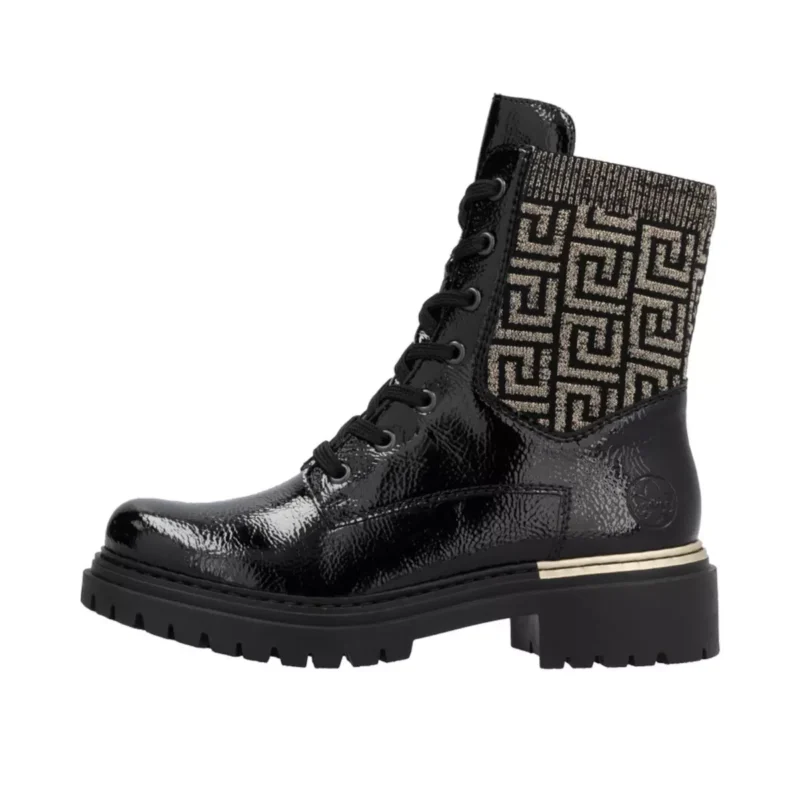TRZEWIKI RIEKER 72607/00 SCHWARZ - obrazek 6