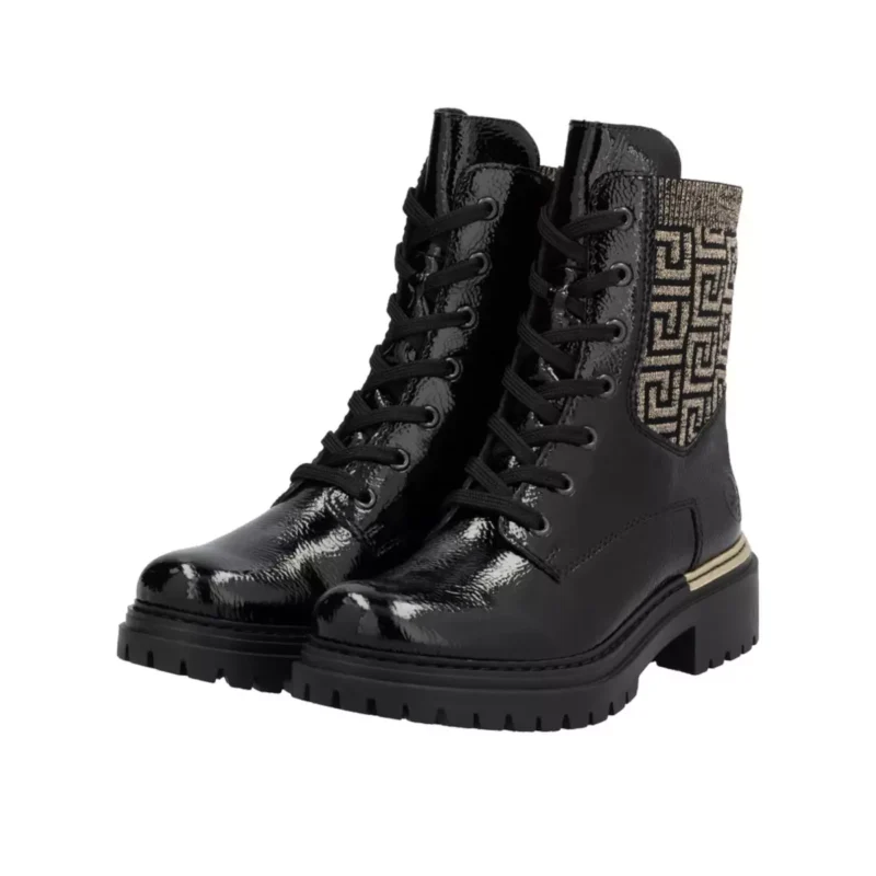 TRZEWIKI RIEKER 72607/00 SCHWARZ - obrazek 3