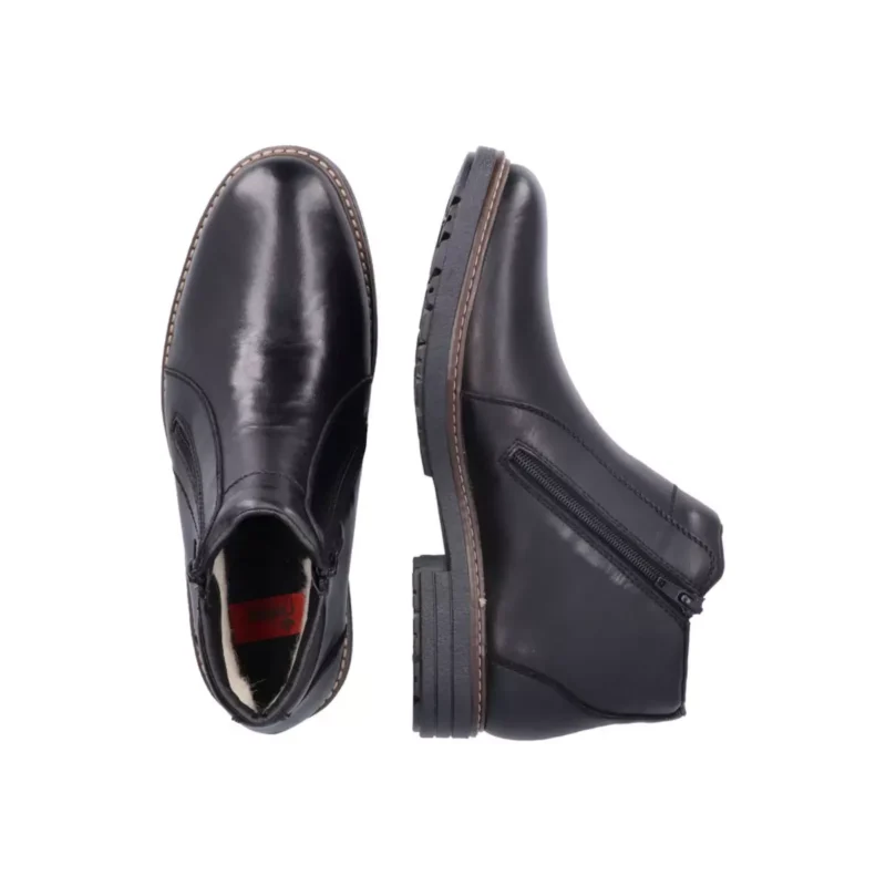 BOTKI RIEKER 33160/00 SCHWARZ - obrazek 2