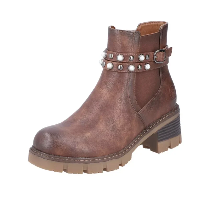 BOTKI RIEKER 92064/25 BROWN - obrazek 10