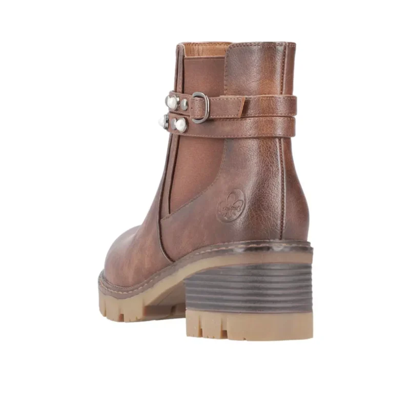 BOTKI RIEKER 92064/25 BROWN - obrazek 8