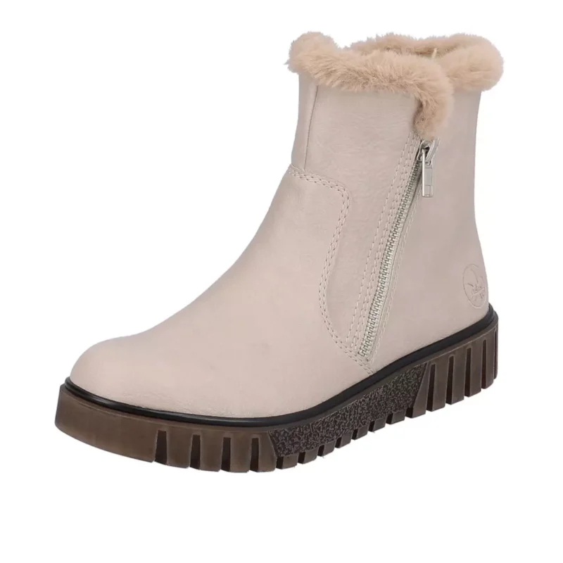 BOTKI RIEKER Y3481/60 BEIGE - obrazek 10