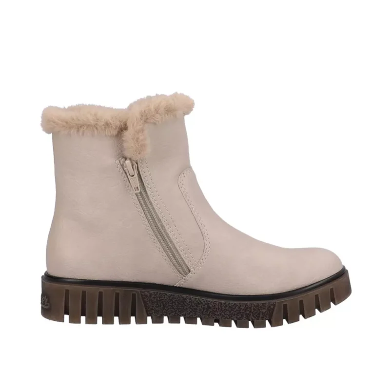 BOTKI RIEKER Y3481/60 BEIGE - obrazek 9