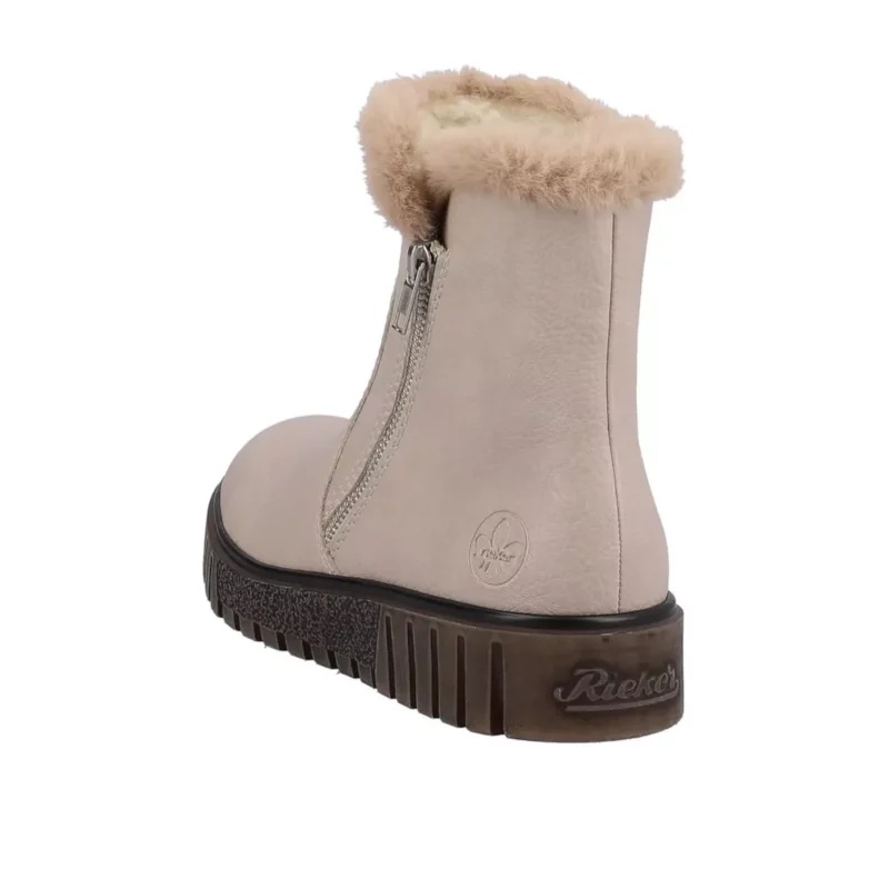 BOTKI RIEKER Y3481/60 BEIGE - obrazek 8