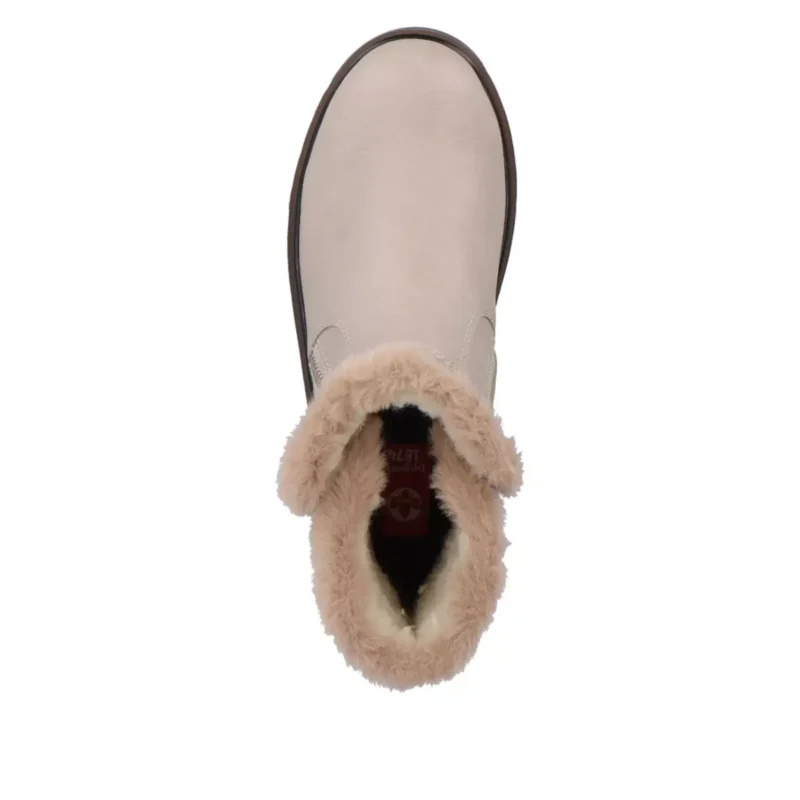 BOTKI RIEKER Y3481/60 BEIGE - obrazek 6