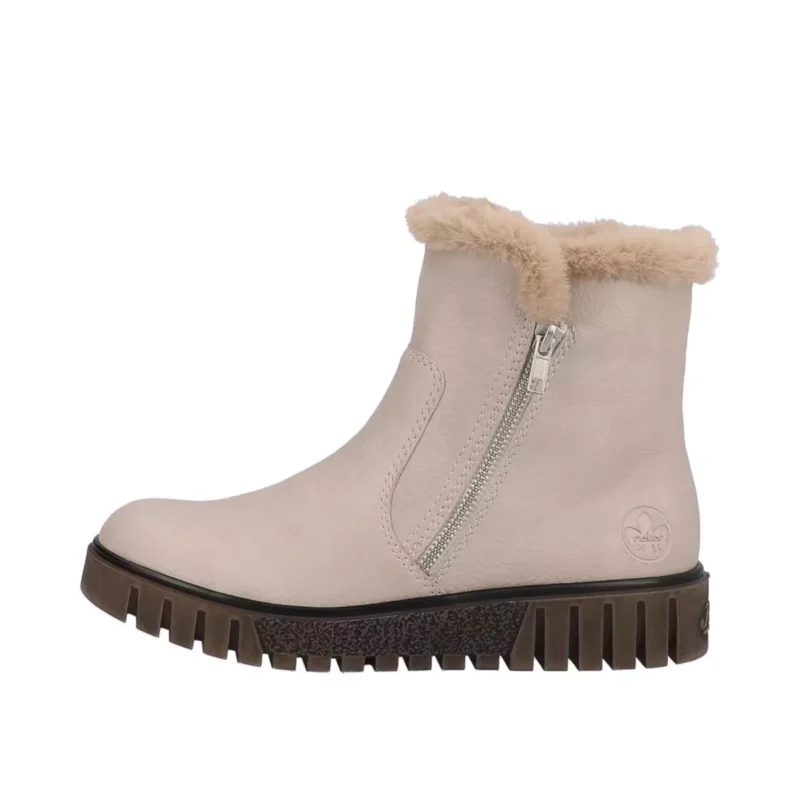 BOTKI RIEKER Y3481/60 BEIGE - obrazek 7