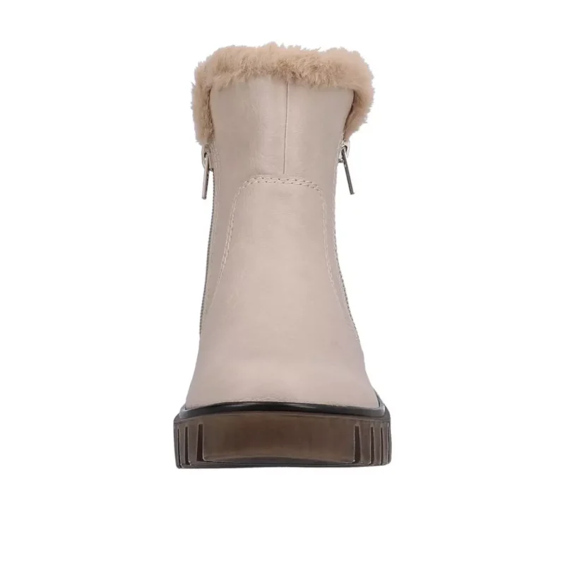 BOTKI RIEKER Y3481/60 BEIGE - obrazek 5
