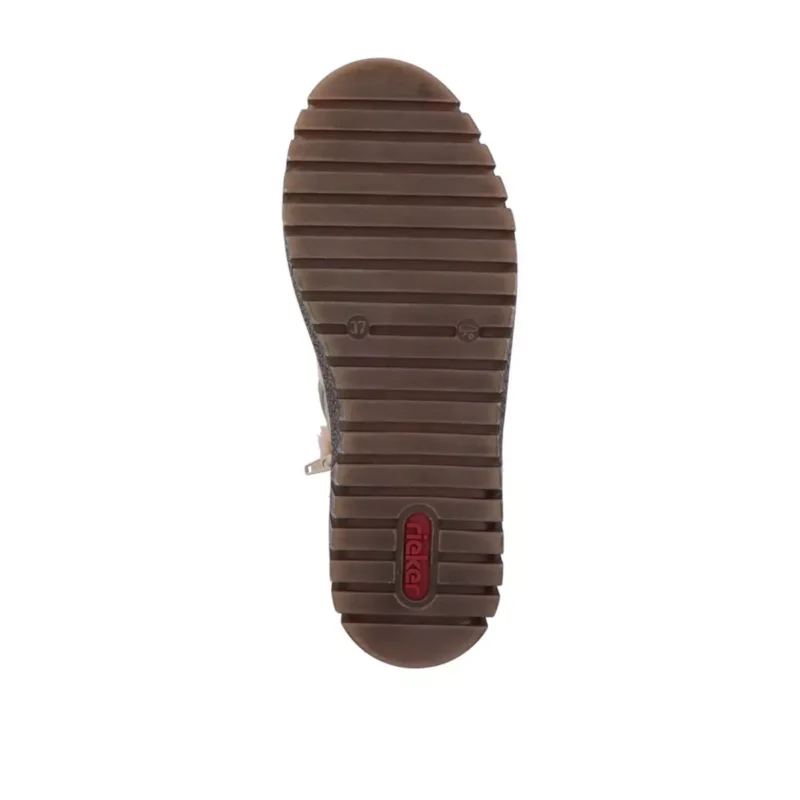 BOTKI RIEKER Y3481/60 BEIGE - obrazek 4