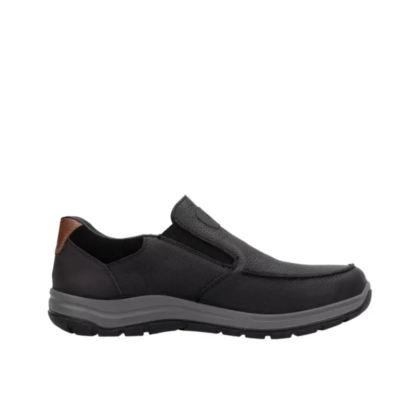 MOKASYNY RIEKER 03651/00 SCHWARZ - obrazek 9