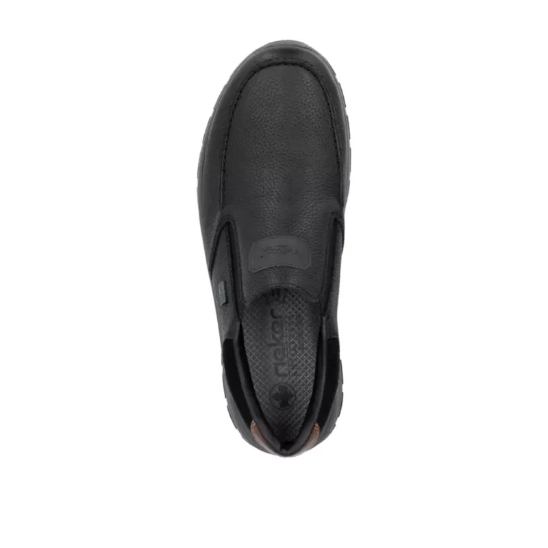 MOKASYNY RIEKER 03651/00 SCHWARZ - obrazek 7