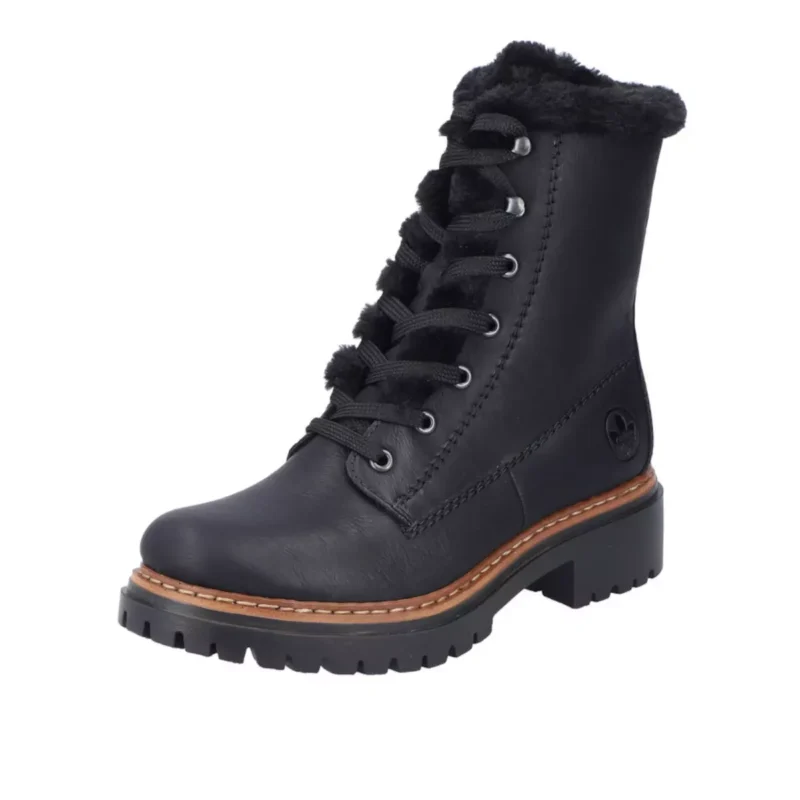 TRZEWIKI RIEKER 72625/00 SCHWARZ - obrazek 10