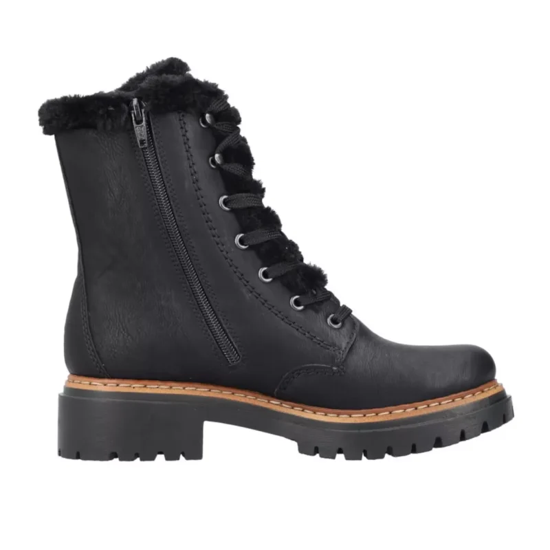 TRZEWIKI RIEKER 72625/00 SCHWARZ - obrazek 9
