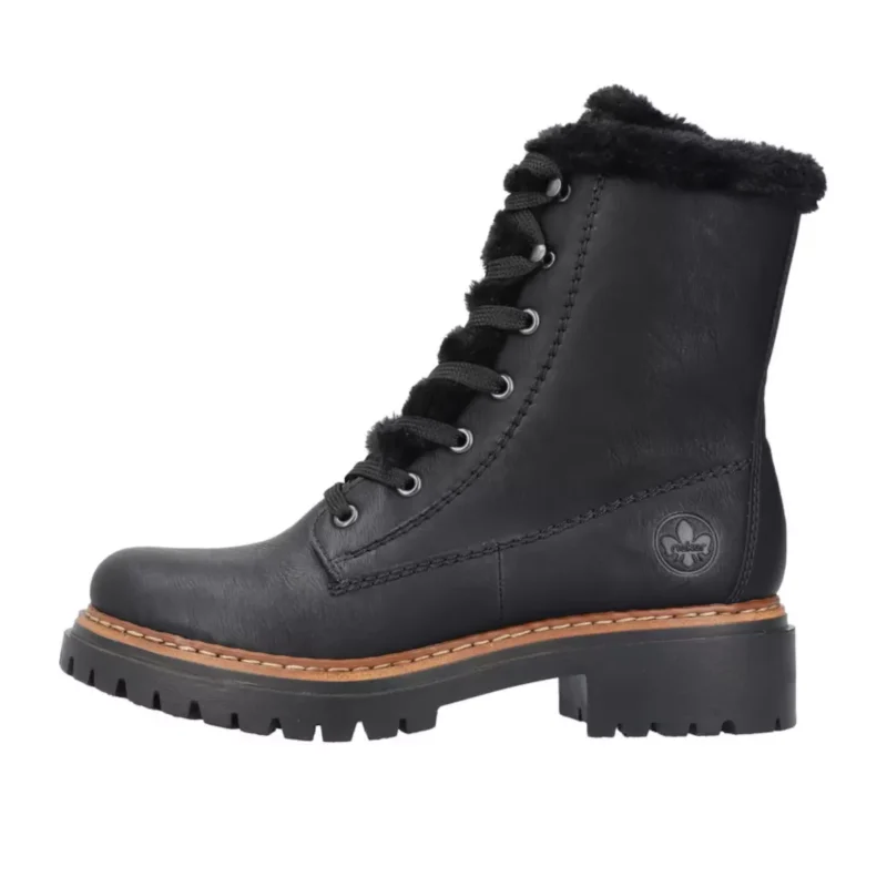 TRZEWIKI RIEKER 72625/00 SCHWARZ - obrazek 6