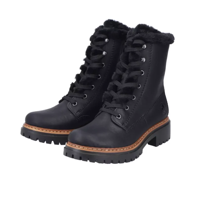 TRZEWIKI RIEKER 72625/00 SCHWARZ - obrazek 3