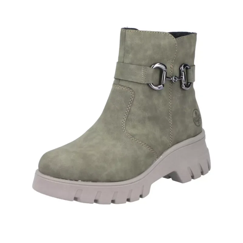 BOTKI RIEKER 71862/52 GRUN - obrazek 2