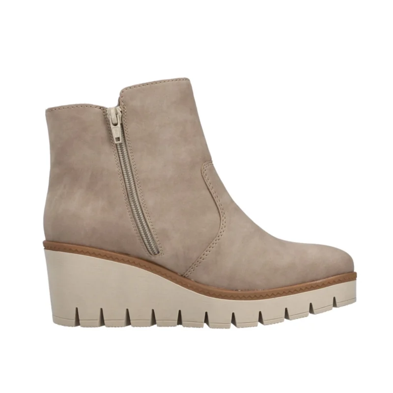 BOTKI RIEKER Y5065/64 BEIGE - obrazek 9