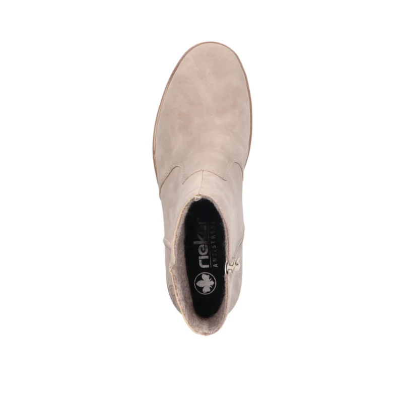 BOTKI RIEKER Y5065/64 BEIGE - obrazek 7