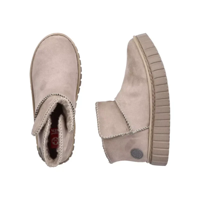 BOTKI RIEKER Y8852/62 BEIGE - obrazek 2