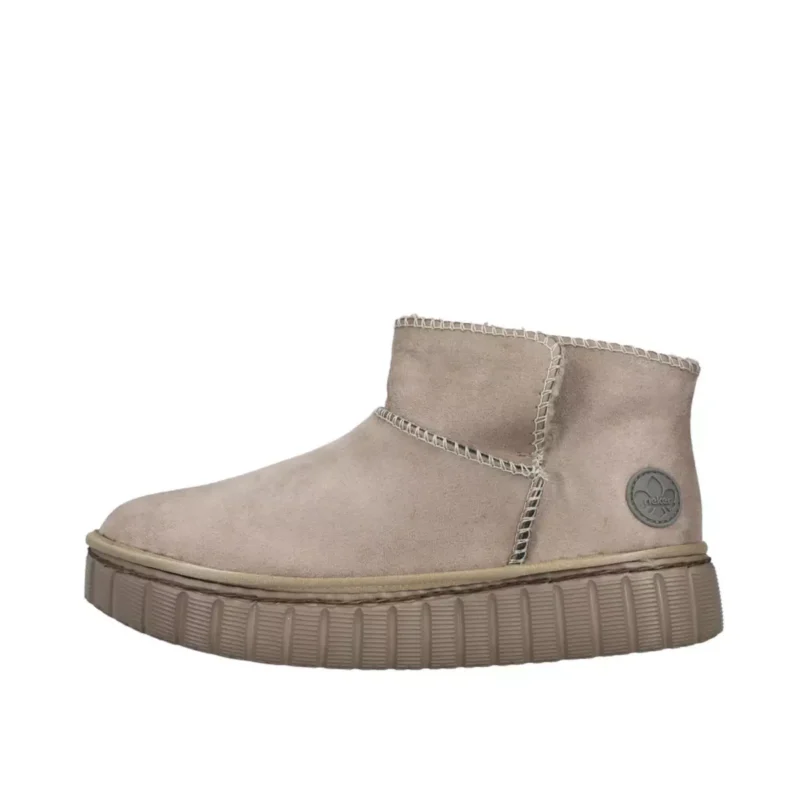 BOTKI RIEKER Y8852/62 BEIGE - obrazek 6