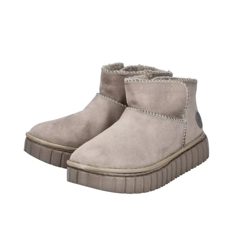 BOTKI RIEKER Y8852/62 BEIGE - obrazek 3