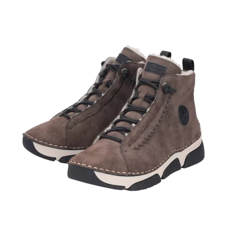 TRZEWIKI RIEKER 45912/25 BROWN - obrazek 3