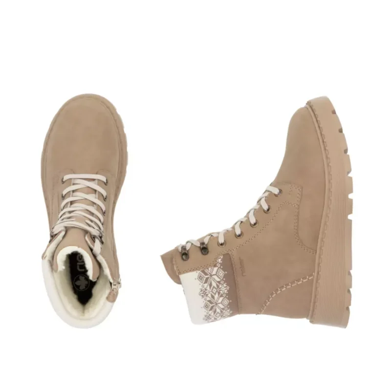 TRZEWIKI RIEKER 70403/20 BEIGE - obrazek 2